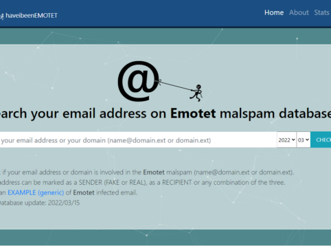 Emotet（エモテット）感染、Emotet返信してしまった！になる前に、対策とメールアドレスやドメインが悪用されていないかがわかるチェックツール